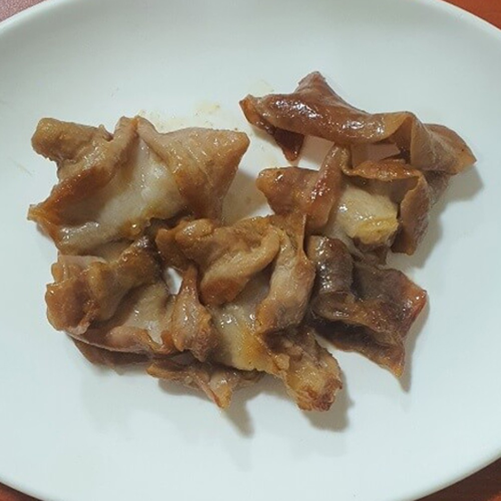 돼지 특수부위 간장매콤 도래창 200g